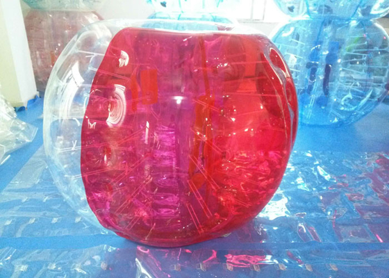 China Professional 0.8mm-1.0mm PVC Inflatable Bubble Ball Soccer With CE supplier